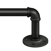 zeerobee barra frontal mostrando longitud y acabado negro mate, aporta estilo resistente