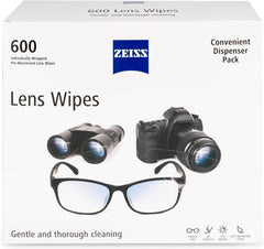 ZEISS empaque frontal de 600 toallitas, almacenamiento práctico y compacto