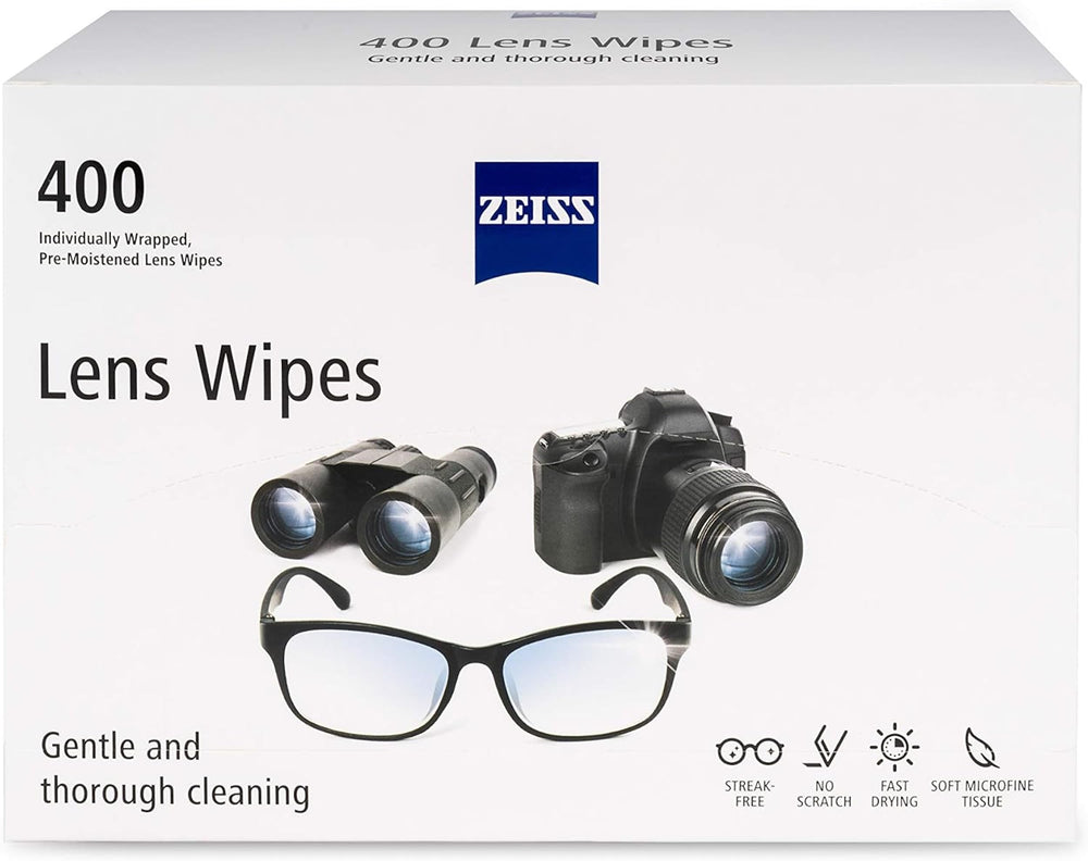 ZEISS paquete 400 unidades para limpieza cómoda y abundante