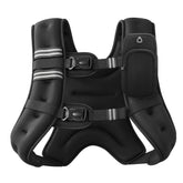 ZELUS front view of vest showing snug fit and secure buckle
