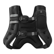 ZELUS front view of vest showing snug fit and secure buckle