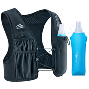 Zelvot front view of vest showing pockets and low-profile fit for organized storage
