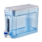 ZeroWater 32-cup dispenser front view showing clean design and large capacity benefit