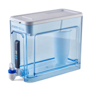 ZeroWater 32-cup dispenser front view showing clean design and large capacity benefit
