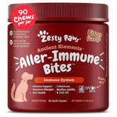 Zesty Paws front packaging bottle showing product name and count for clear identification and trust
