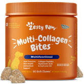 Zesty Paws front packaging showing product name and benefits for quick identification