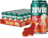 Zevia lata frente mostrando diseño y beneficios sin azúcar