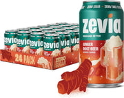 Zevia lata frente mostrando diseño y beneficios sin azúcar