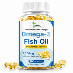 ZIPINKJ frente del envase mostrando 300 cápsulas y beneficios
