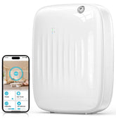 Ziweo diffuser front view showing sleek design and even scent distribution benefit