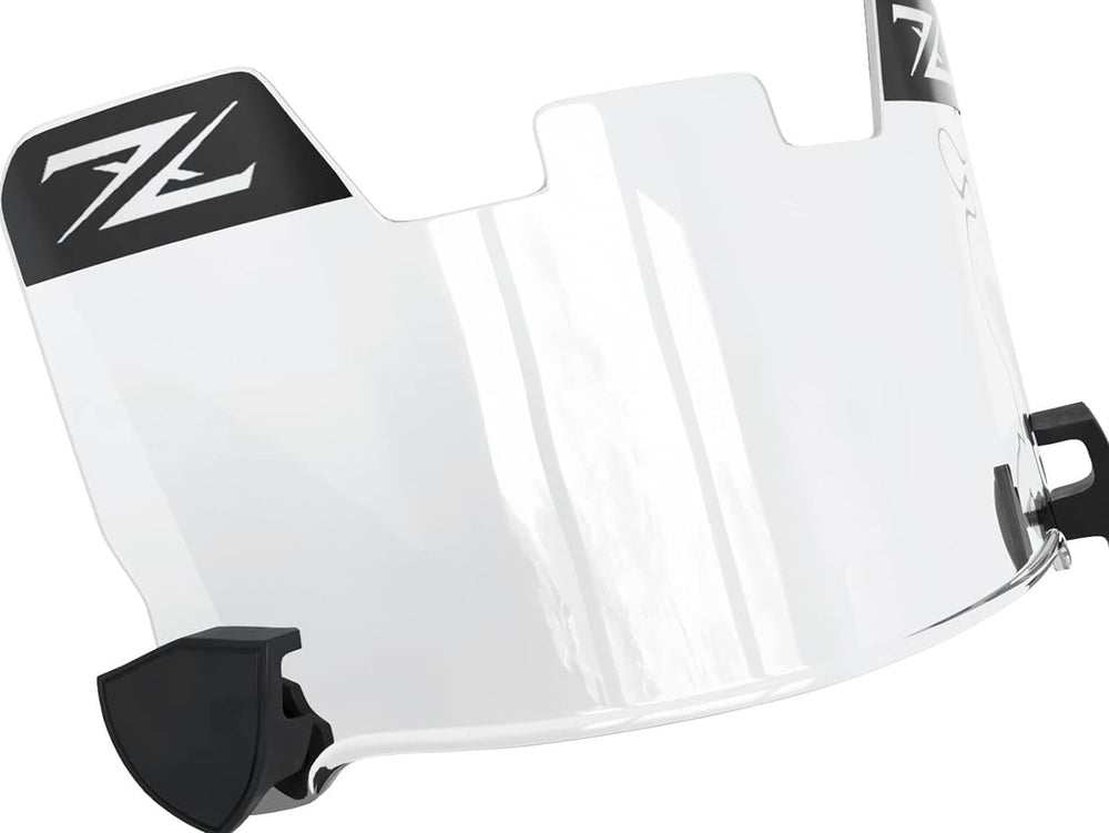 ZIXIOYS visera frontal transparente mostrando cobertura y reducción de deslumbramiento