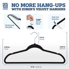 Hombro curvado ZOBER preserva forma de suéter y camisa