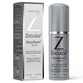 Zocular ZocuFoam frente del envase mostrando 50 mL y diseño claro beneficios de limpieza