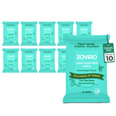 Zoviro pack frontal mostrando diseño y cantidad, práctico para llevar