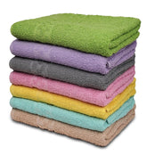 ZUPERIA front packaging showing seven colorful towels and convenience