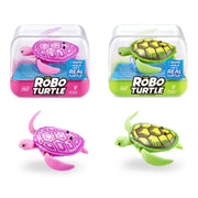 Robo Alive Robo Turtle frente del empaque mostrando colores atractivos