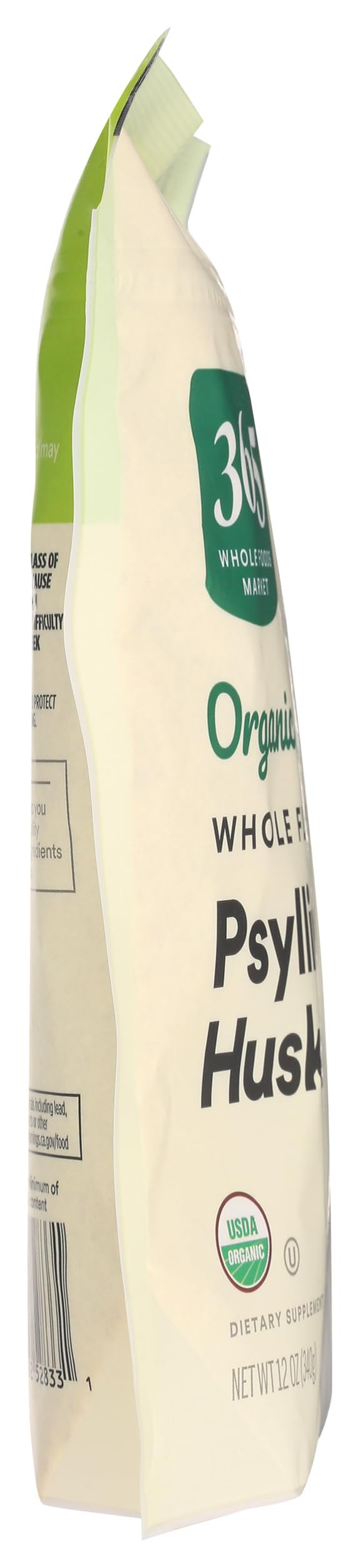 365 by Whole Foods Market cucharada medidora con psyllium lista para añadir a recetas