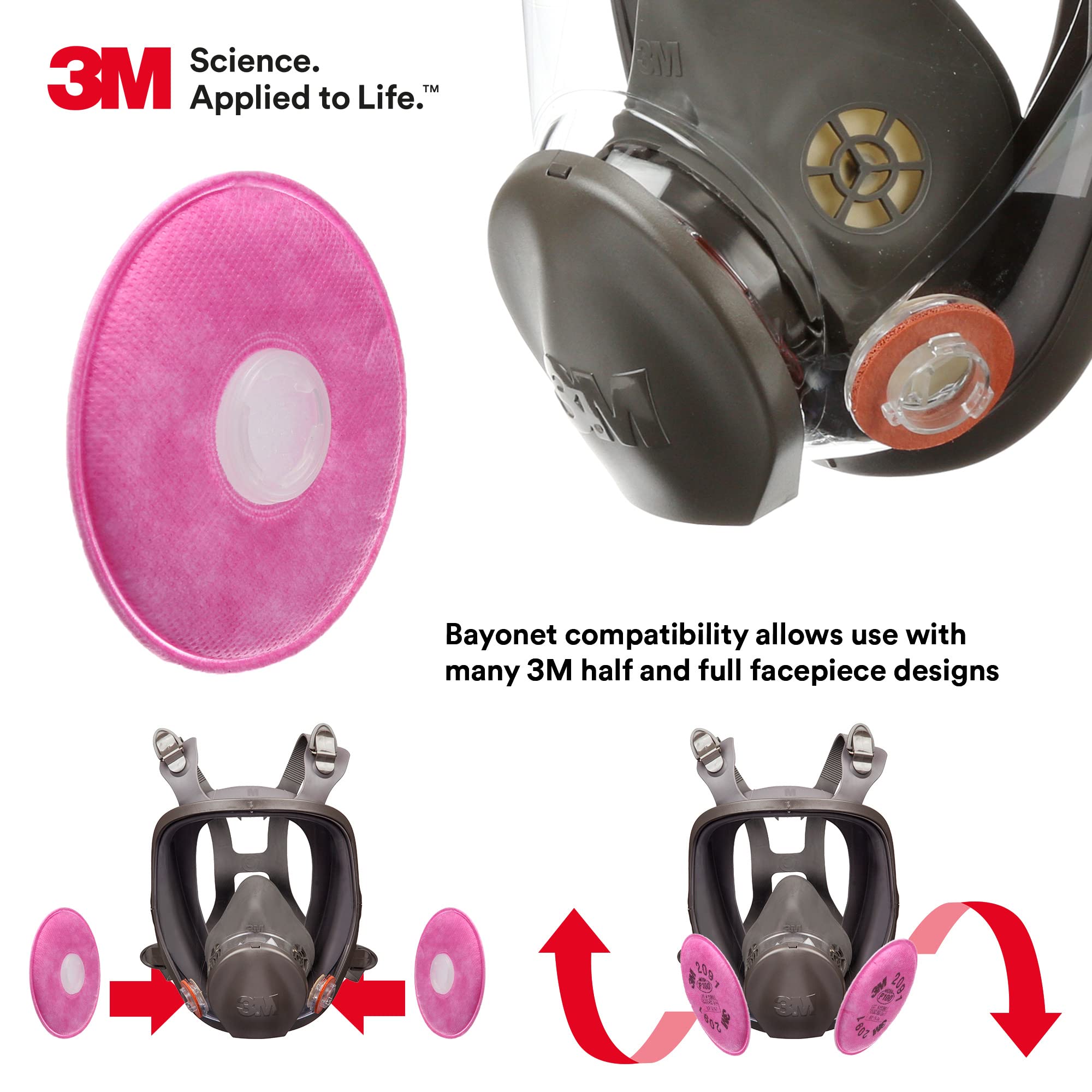 3M 2091 next to coin shows compact size and portability benefit
