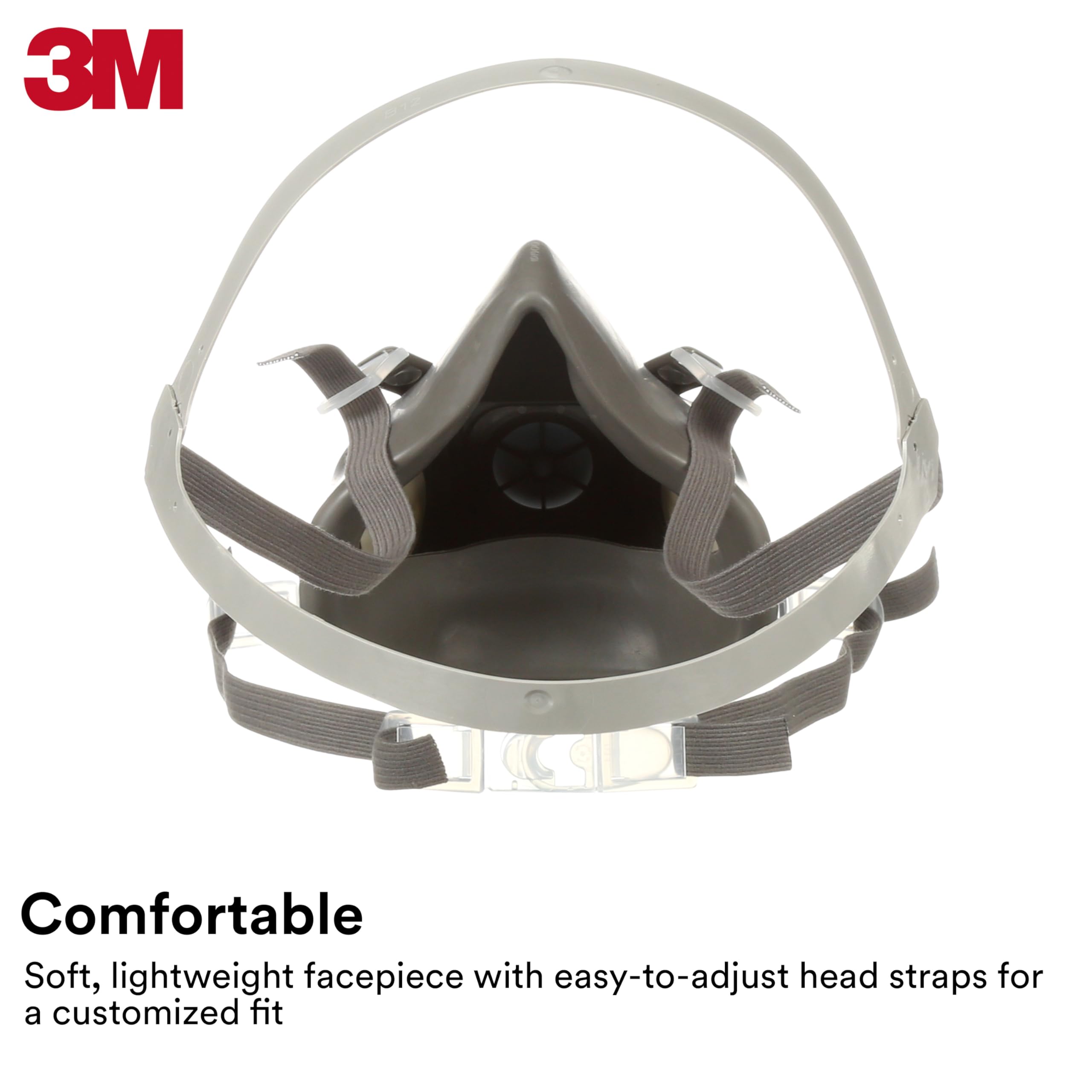 3M 6300 textura de la pieza facial suave y ligera para confort