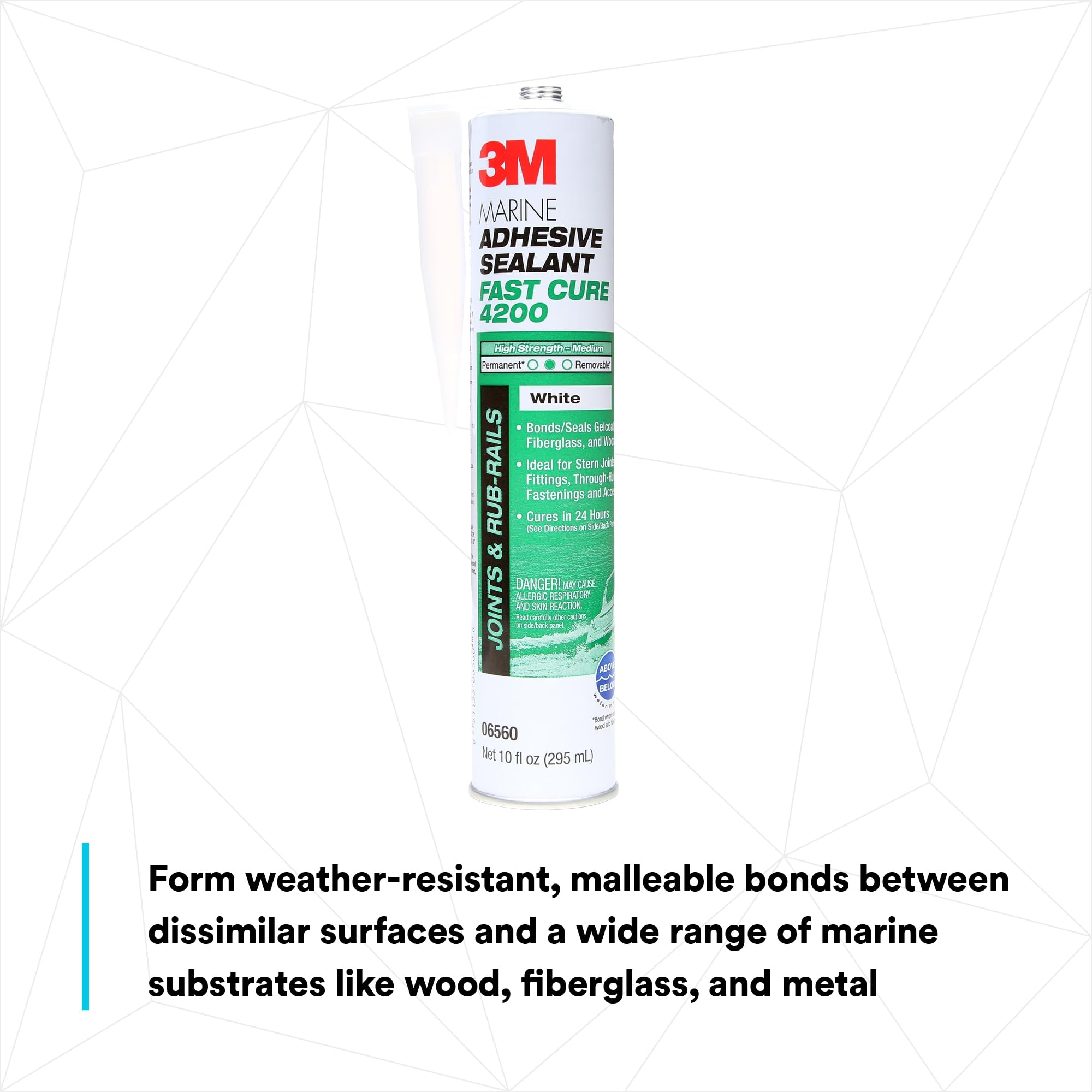 3M Fast Cure 4200FC aplicación en puerto sellando junta de casco con beneficio estanco