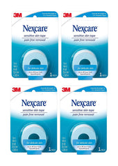 3M Nexcare frente del rollo mostrando etiqueta y tamaño para identificación rápida