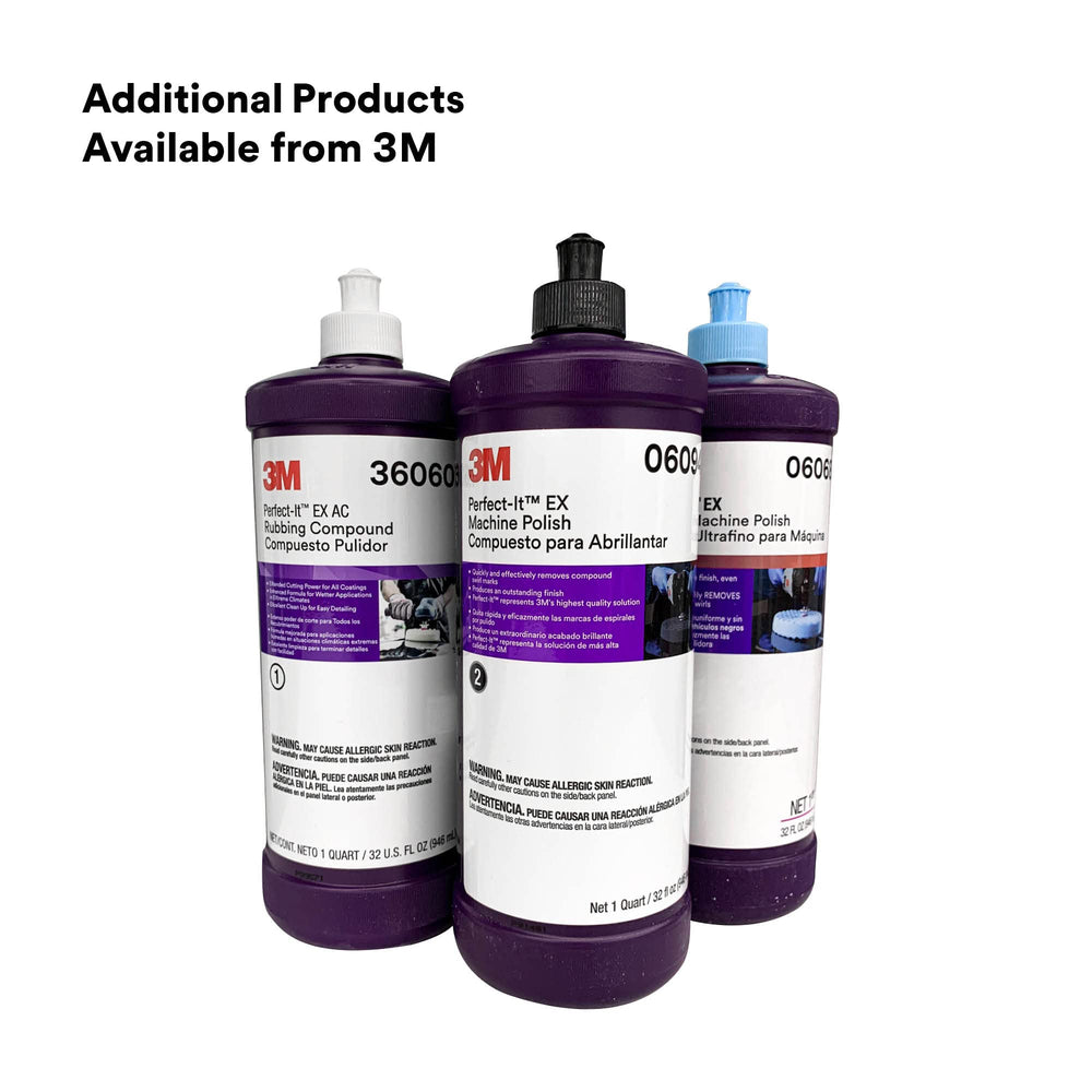 3M Perfect‑It EX en taller profesional demostrando limpieza rápida y ahorro