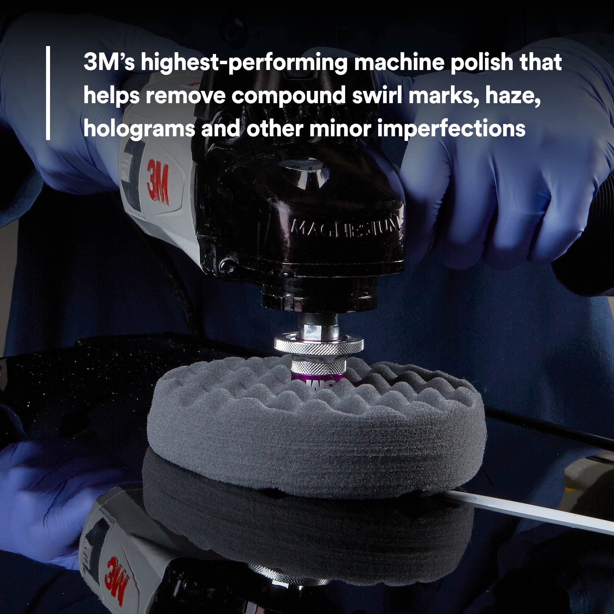 3M Perfect‑It EX aplicado con máquina pulidora para acabado eficiente