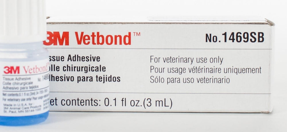 3M Vetbond en clínica veterinaria mostrando uso profesional y confianza