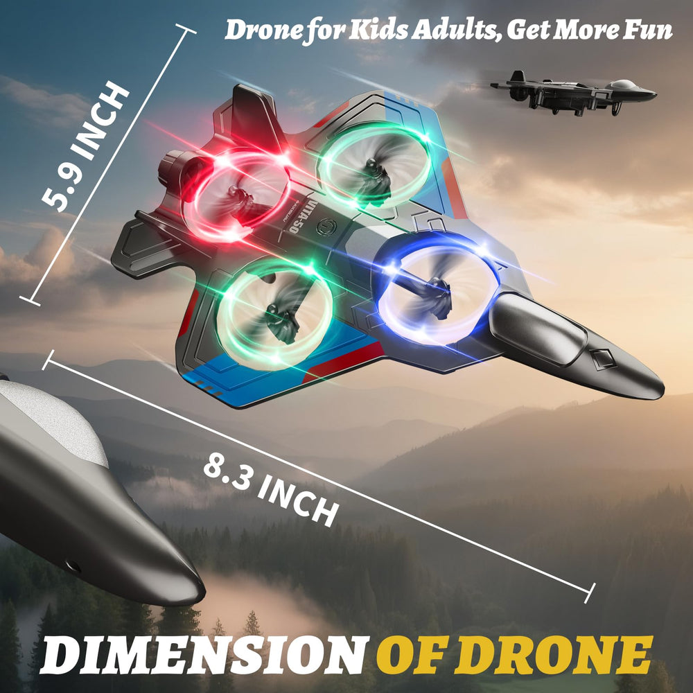 4DRC mid-air performing a 360° flip for dramatic aerobatics