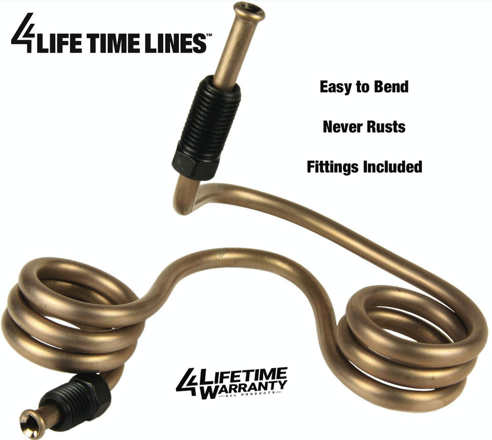 4LIFETIMELINES tubería instalada en vehículo mostrando adaptación real
