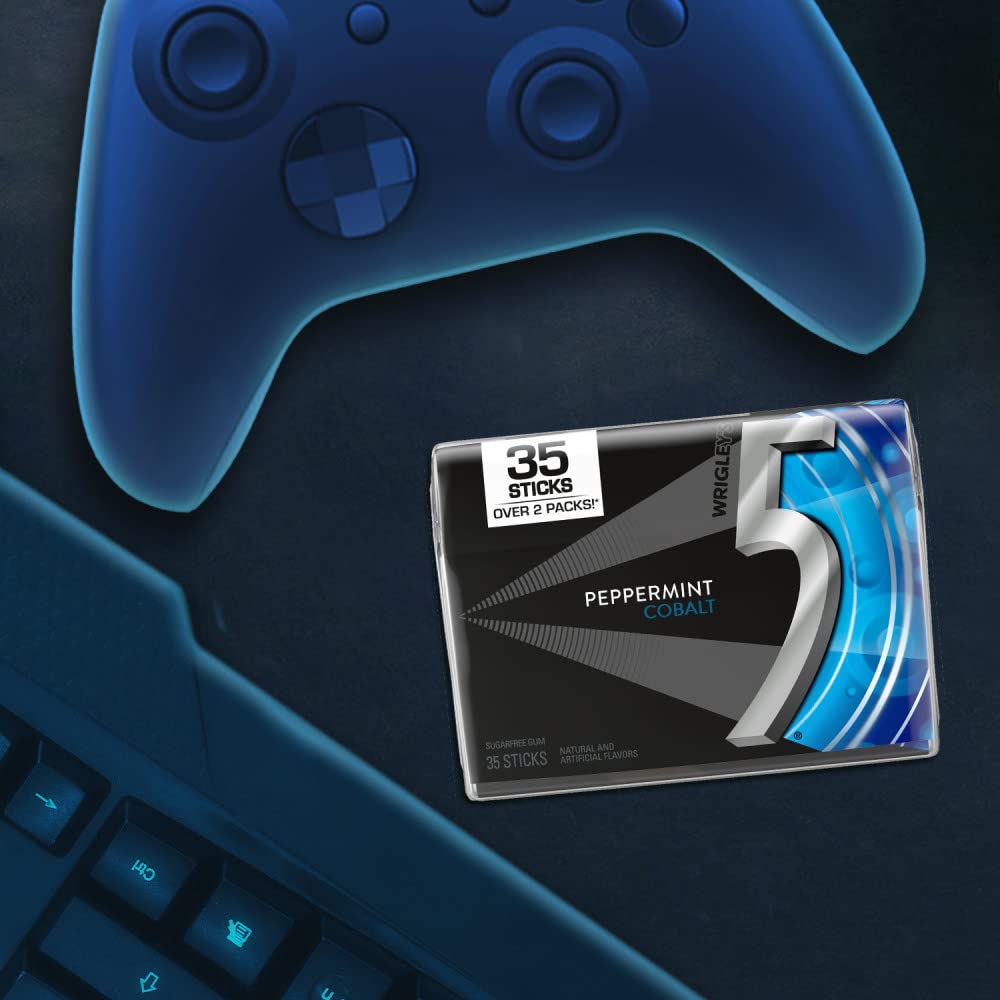 5 GUM pack guardado en bolso para llevar y refrescarse en movimiento