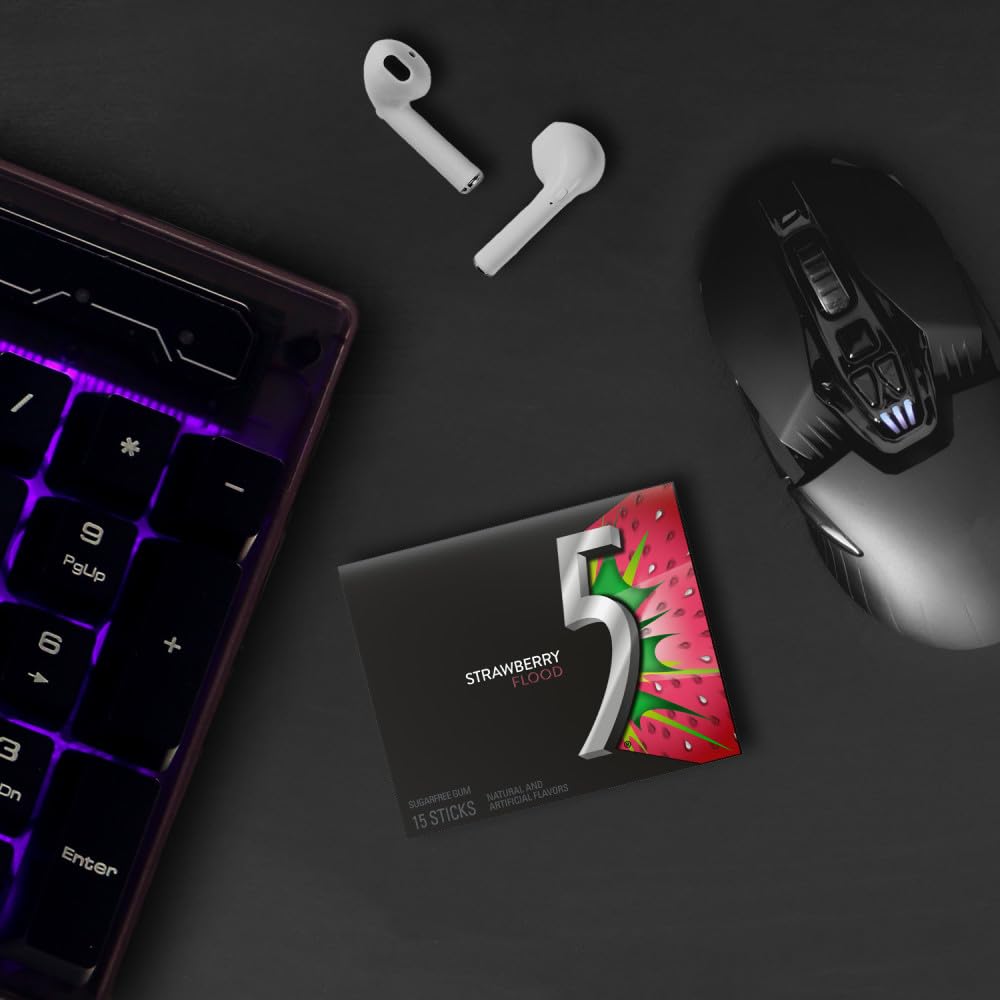 5 Gum paquete dentro de mochila ideal para llevar a cualquier lugar