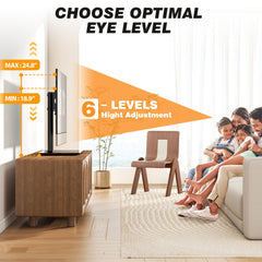 5Rcom height adjustment selector displaying six secure height levels