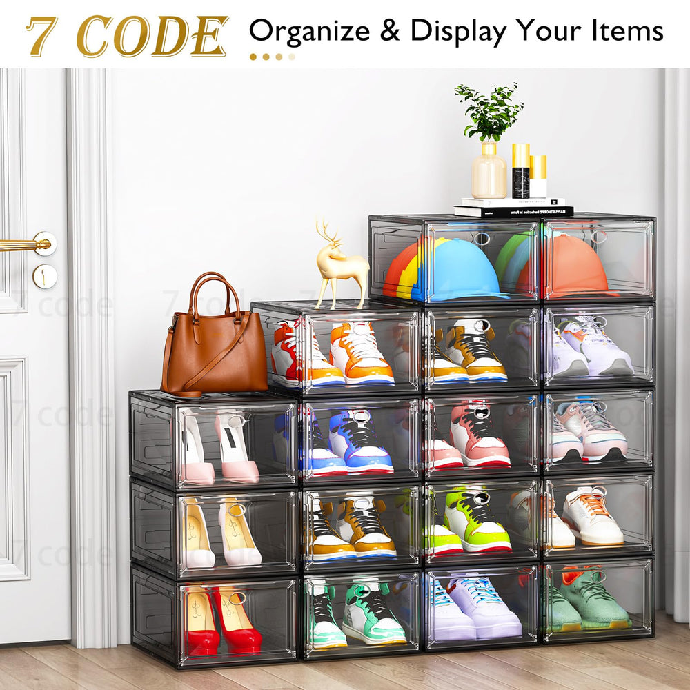 7 code varias cajas apiladas en estantería para ahorro de espacio