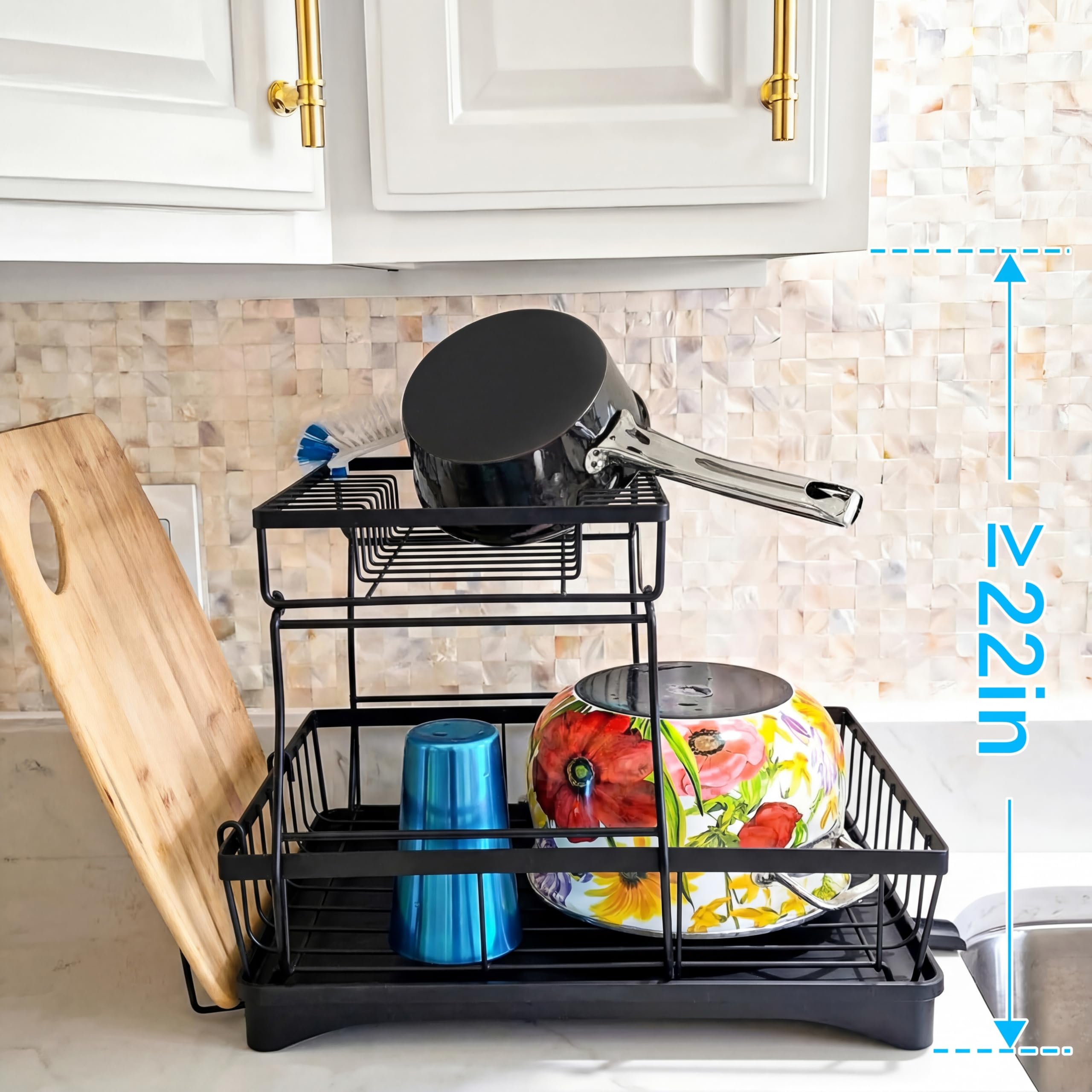 7 code escurridor en cocina moderna ahorrando espacio y ordenando vajilla