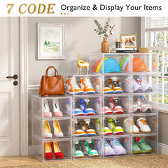 7 code caja con zapatillas mostrando ajuste y protección del calzado
