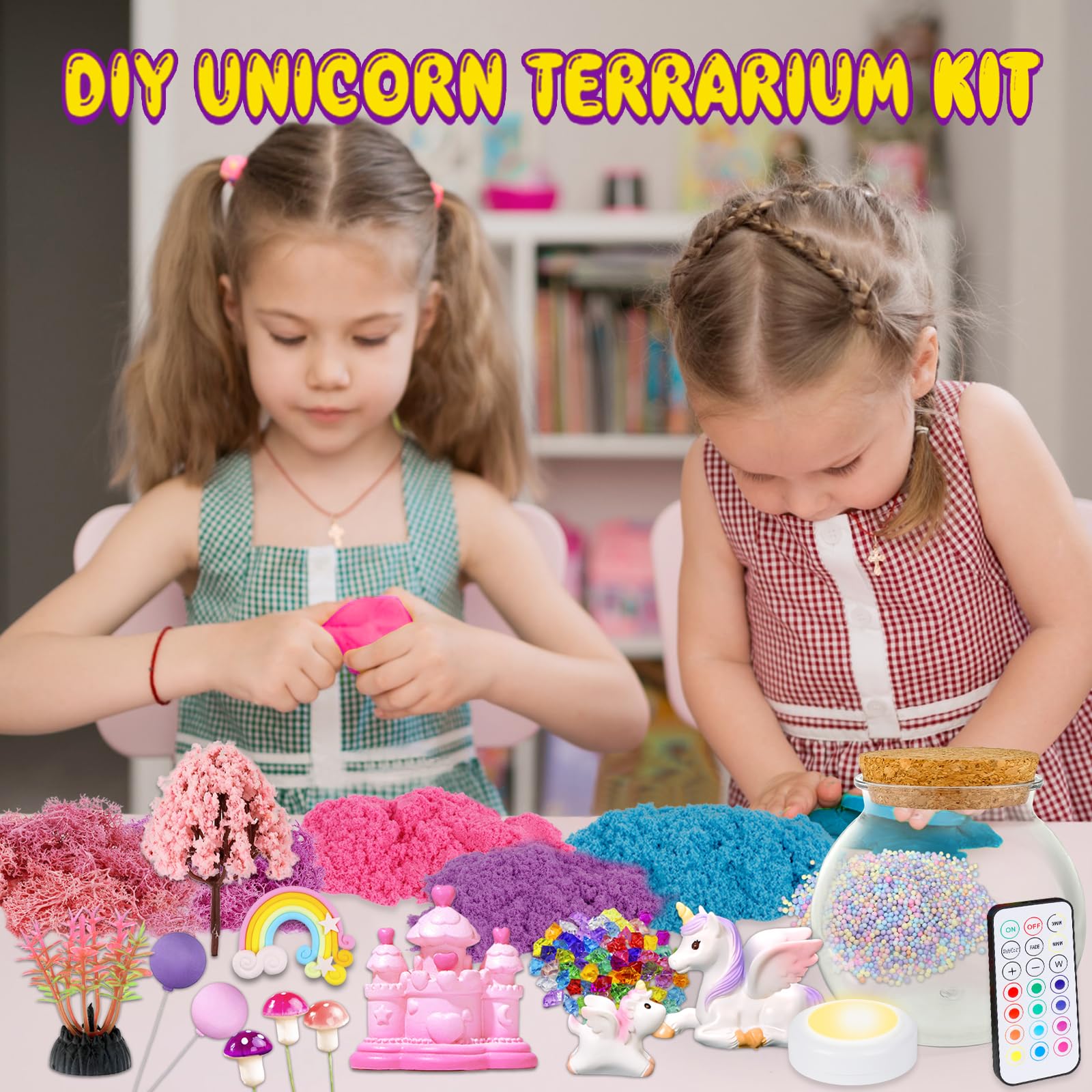 7july primer plano de figuritas unicornio que inspira juego imaginativo