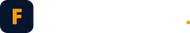 Findsworth logo — F monogram with white wordmark for dark backgrounds