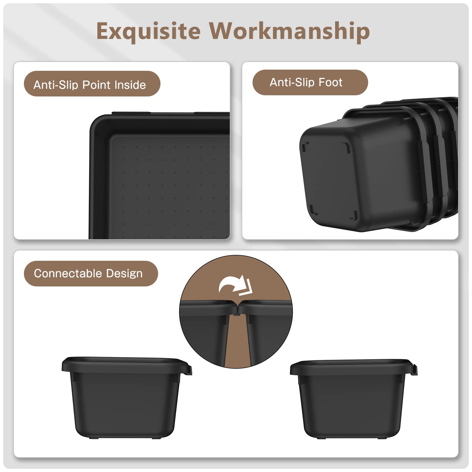 A-LuGei on workbench with tools showing clearer workflow and tidy storage