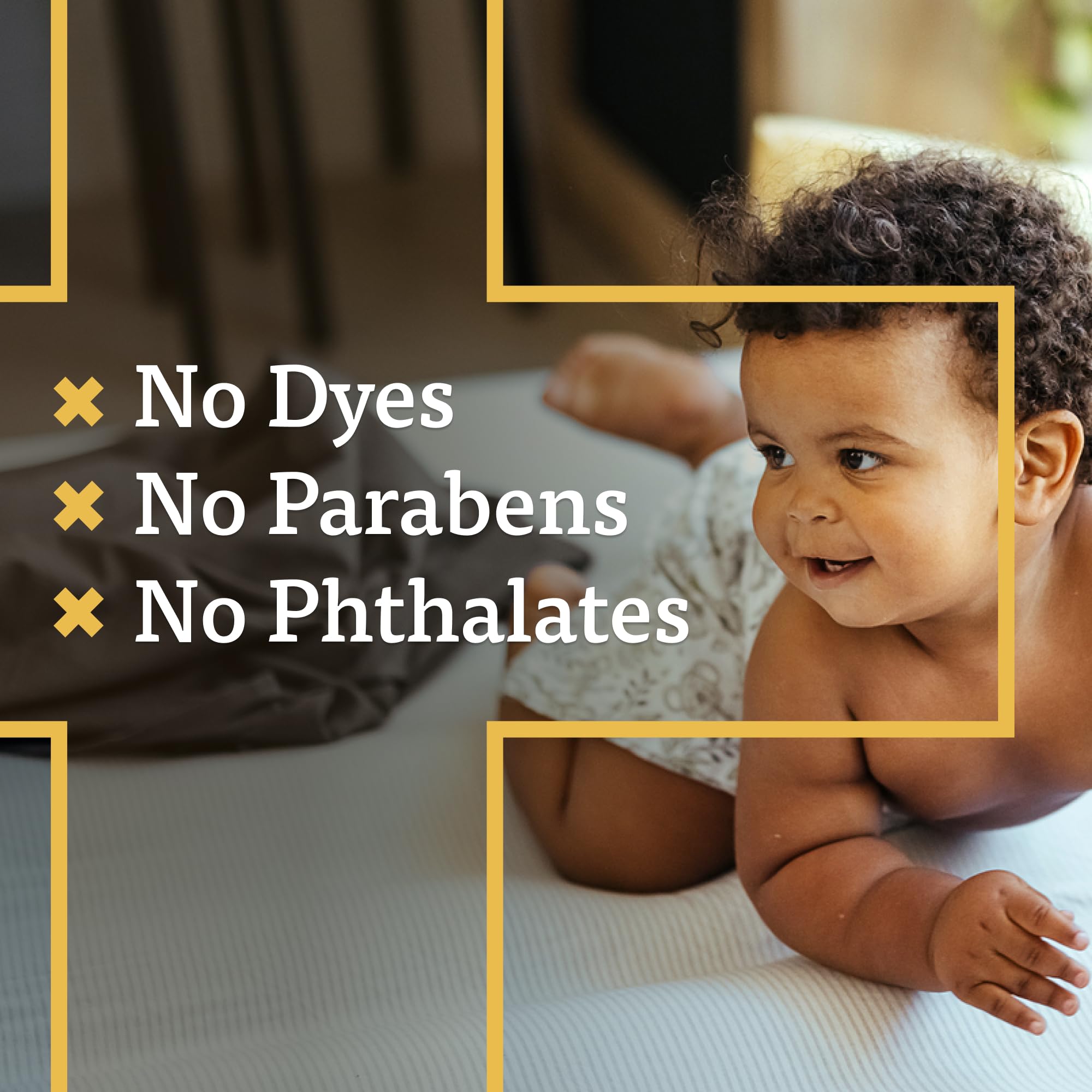 A+D etiqueta con ingredientes clave para tranquilidad de padres