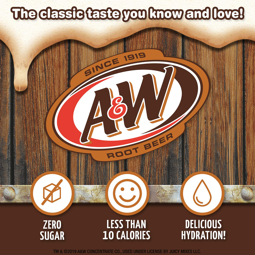 A&W primer plano del polvo en mano, textura fina para disolución fácil