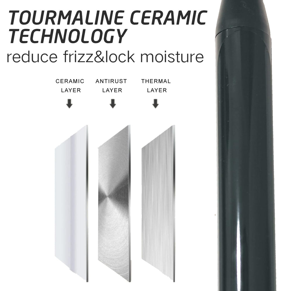 abp detalle del revestimiento cerámico y turmalina para menos frizz