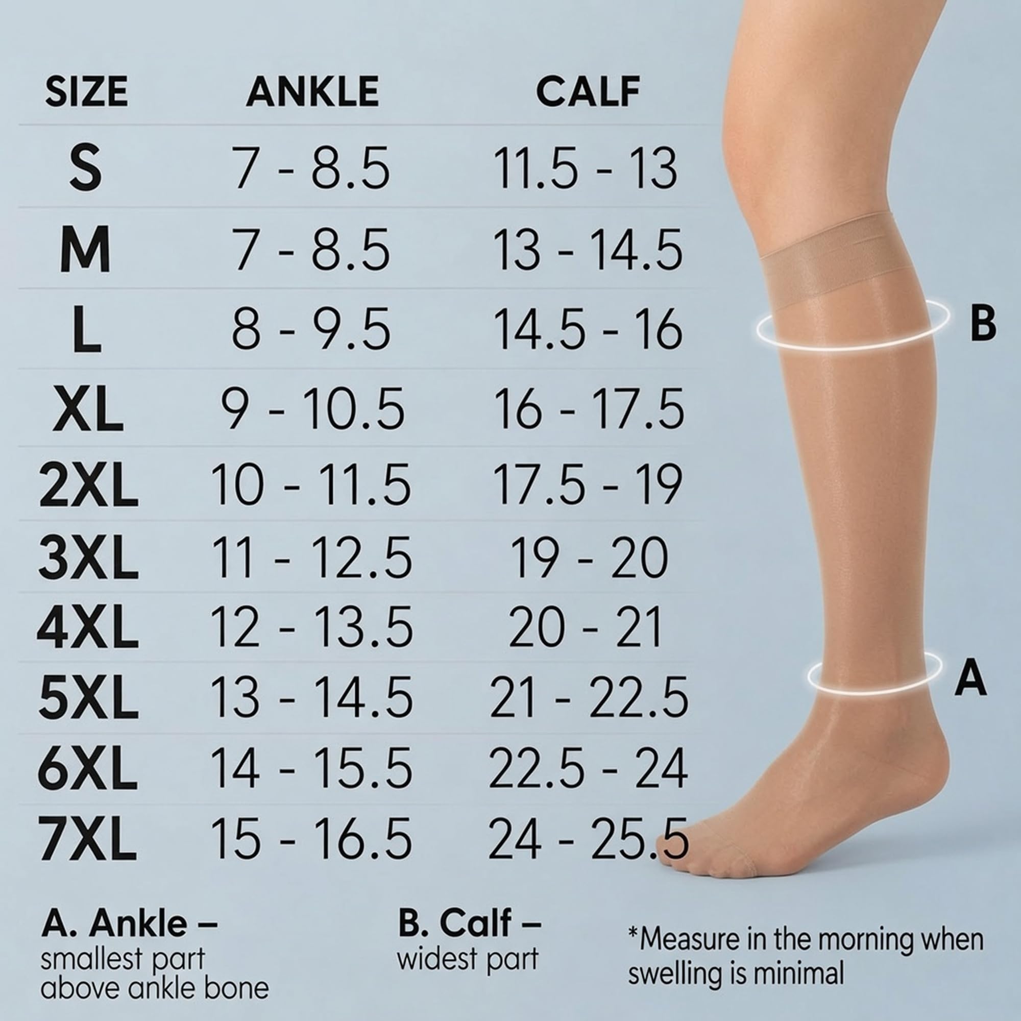 ABSOLUTE SUPPORT comparativa de tamaño M para referencia de escala