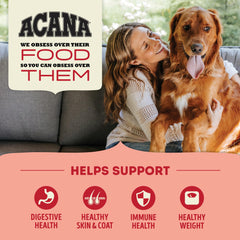 ACANA freeze-dried coating detail showing savory appeal