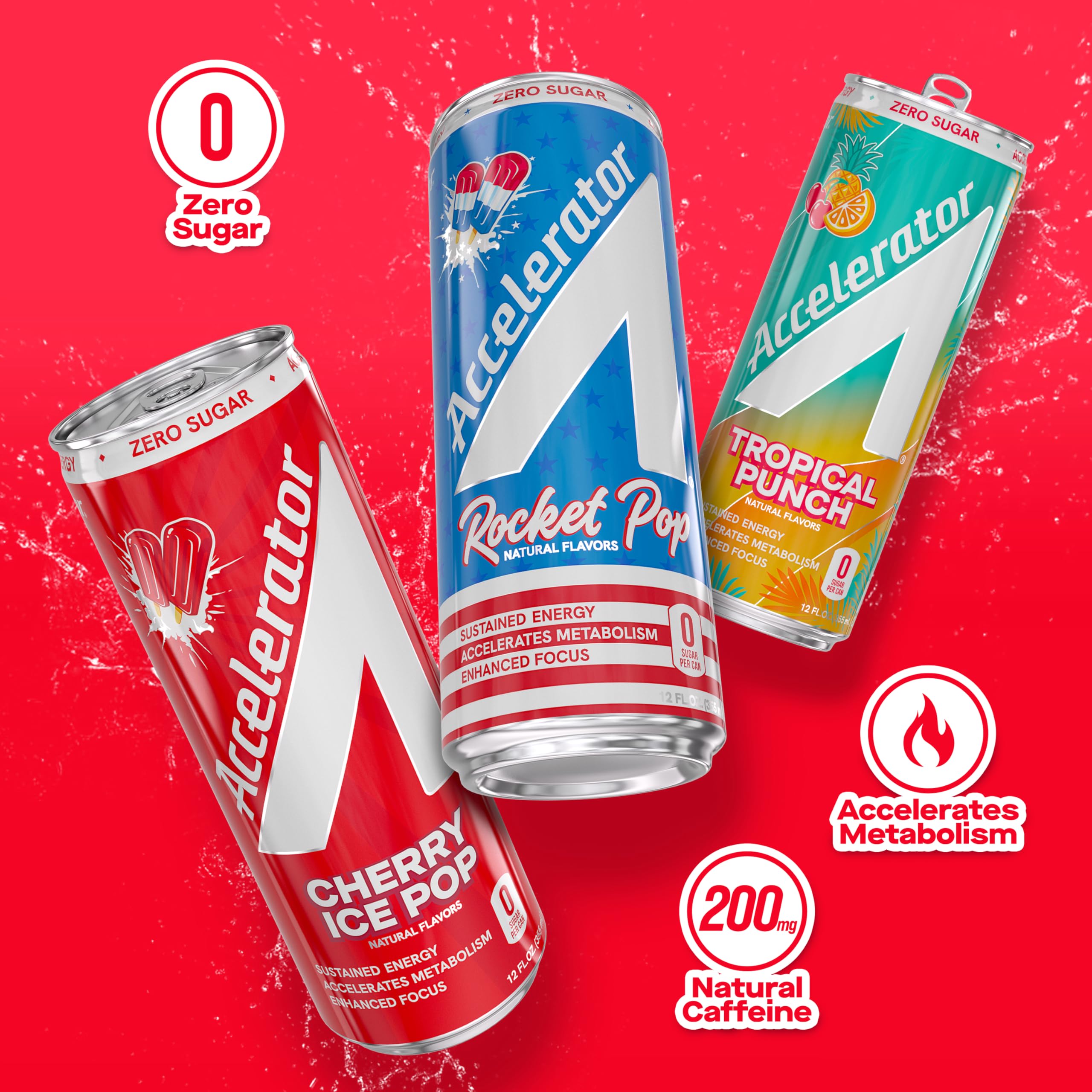 Accelerator lata junto a pesas en gimnasio, apoya energía sostenida durante ejercicio