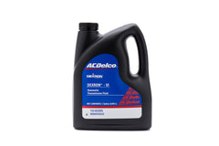 ACDelco DEXRON‑VI frente del galón mostrando el envase y la marca, facilidad de identificación
