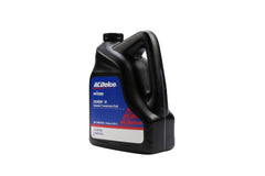 ACDelco DEXRON‑VI en uso durante cambio de aceite de transmisión, protege componentes internos
