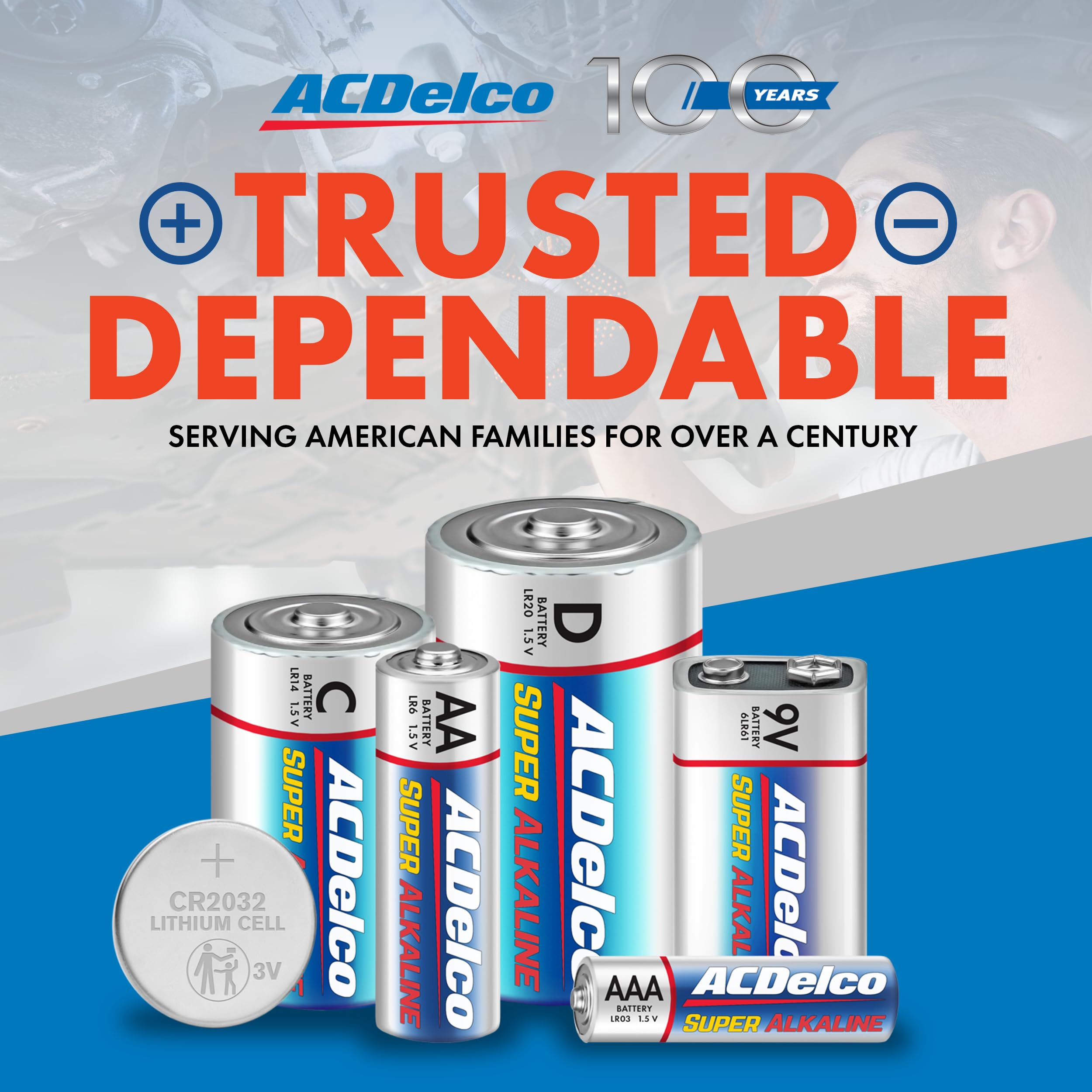 ACDelco empaque reclosable abierto mostrando fácil almacenamiento y conservación