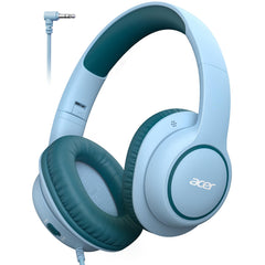 Acer OHW328 frontal del auricular mostrando diseño over-ear y colores atractivos
