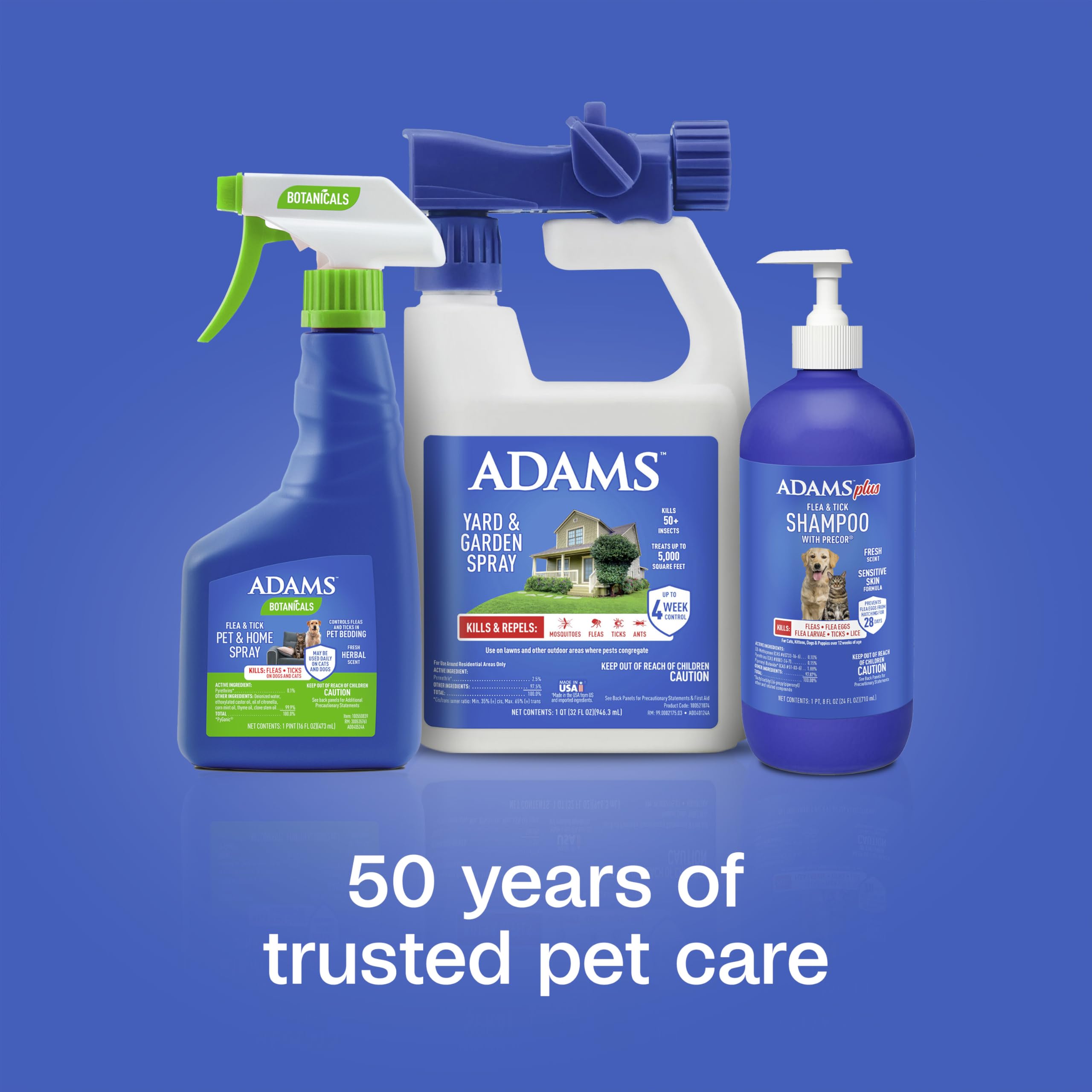 ADAMS comparación de tamaño 24 oz para evaluar cantidad de producto